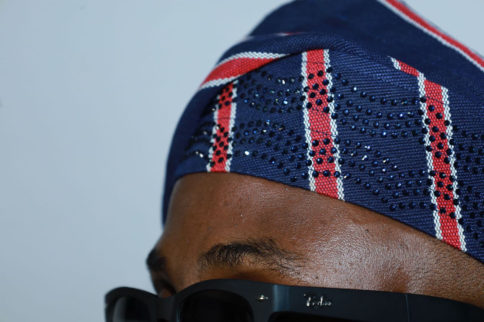Aso-oke Yoruba Cap