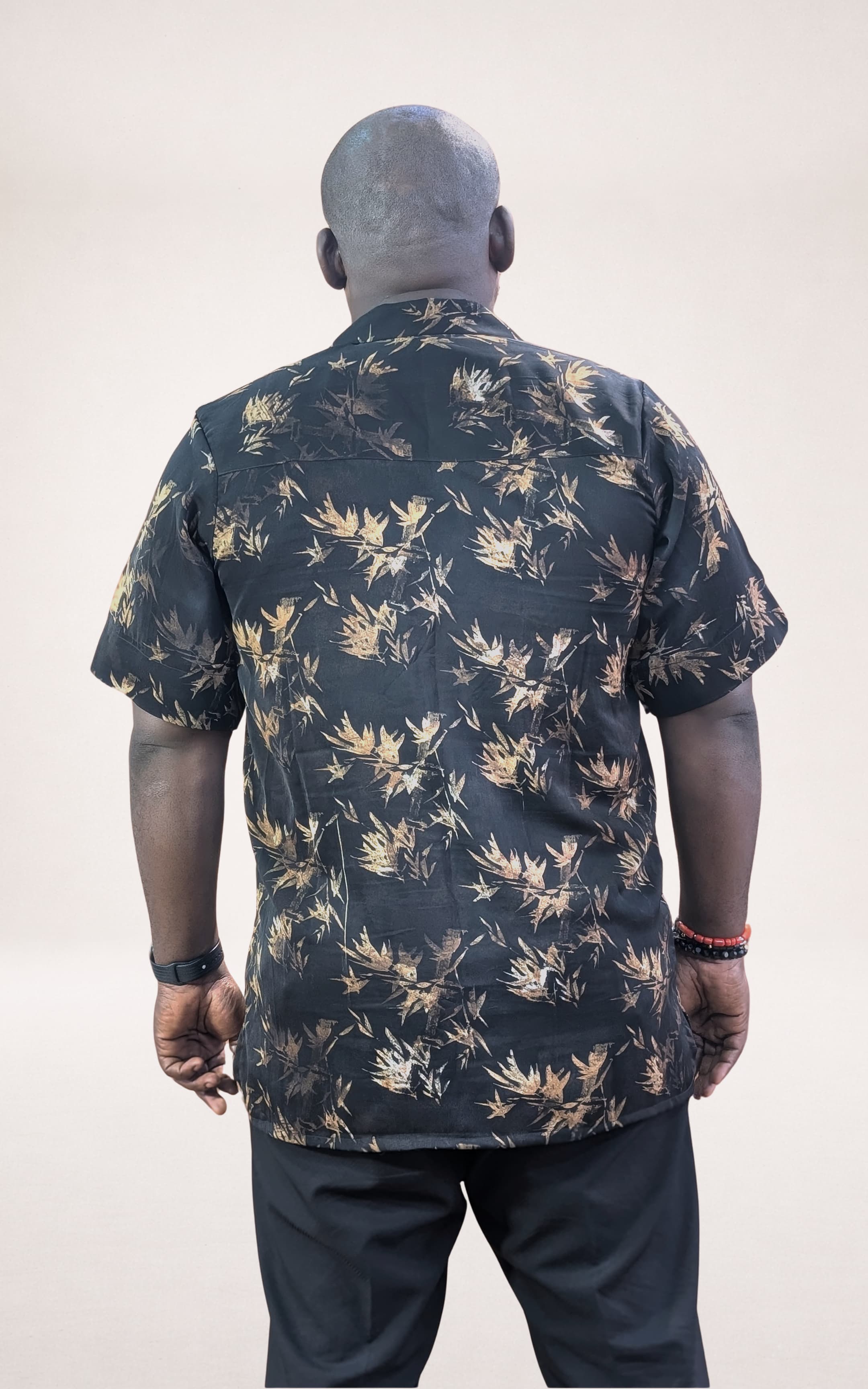 Sterling Vintage Shirt (Gold Abstract Art) - page 4