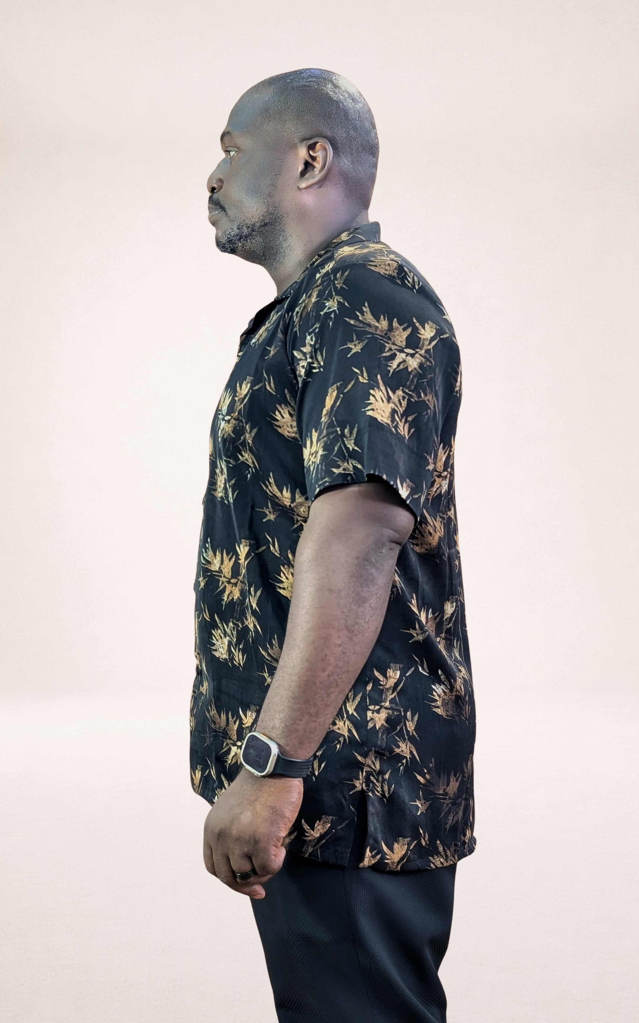 Sterling Vintage Shirt (Gold Abstract Art) - page 5